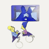 Conjunto de chaveiros de casal
