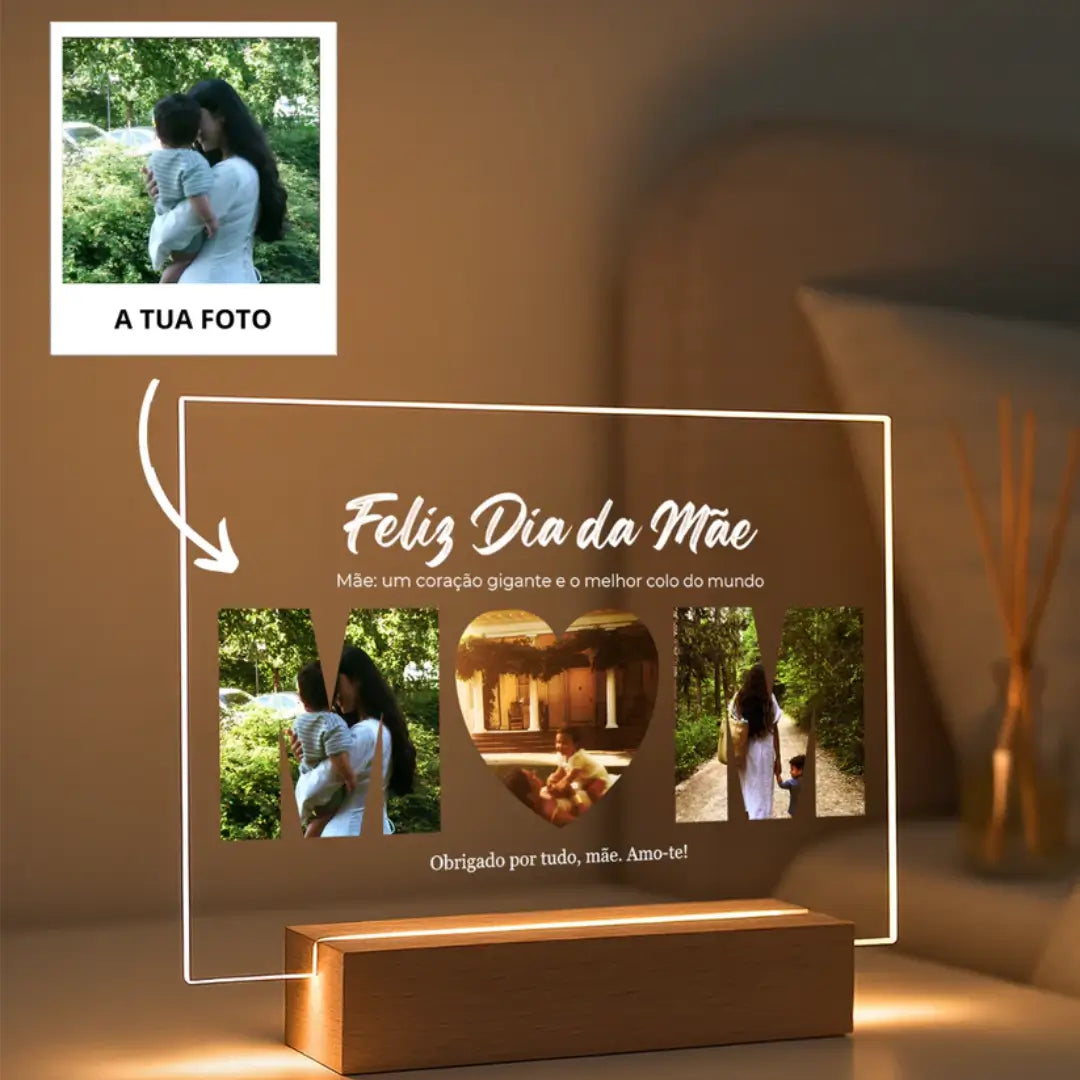 Memória Eterna MÃE - O Quadro que Ela Nunca Vai Guardar na Gaveta