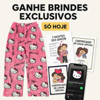 Calça Match & Love - O Pijama do Conforto + 3 BRINDES [UNISSEX]