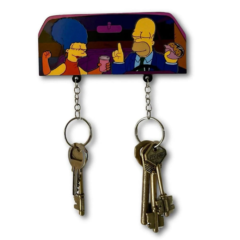 Conjunto de chaveiros de casal