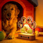 Luminária Pet Personalizada - Transforme fotos do seu pet em uma lembrança eterna