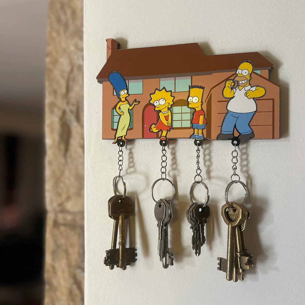 Conjunto de chaveiros de casal