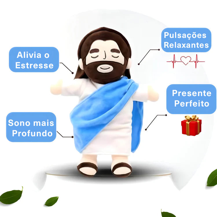 Santo Abraçinho – O Pelúcia 3 em 1 que Abraça com Fé e Acalma a Alma