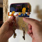 Conjunto de chaveiros de casal