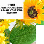 Luminária Luna Girassol Edição Luxo - + BRINDE DIFUSOR