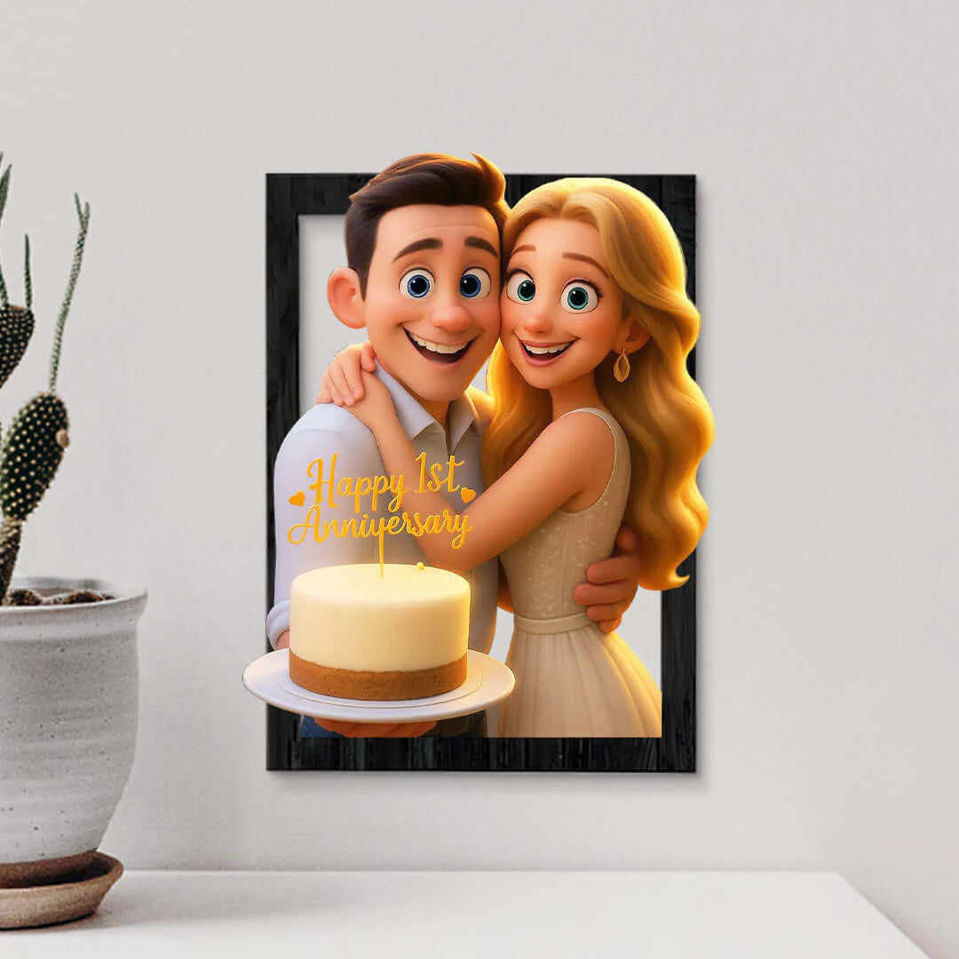 Quadro Nosso Filme™ — Sua Foto favorita em Estilo Filme 3D