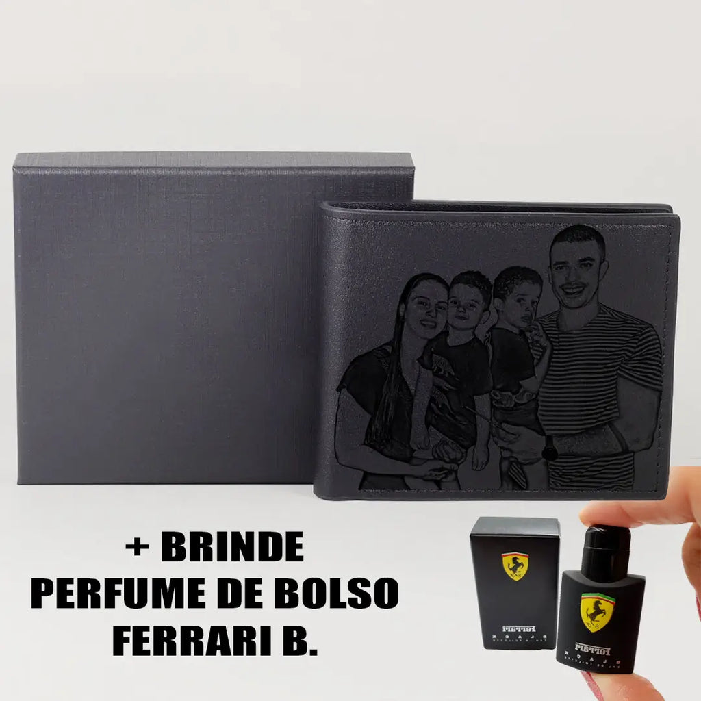 Surpreenda Quem Você Ama: Carteira Personalizada + Brinde Exclusivo