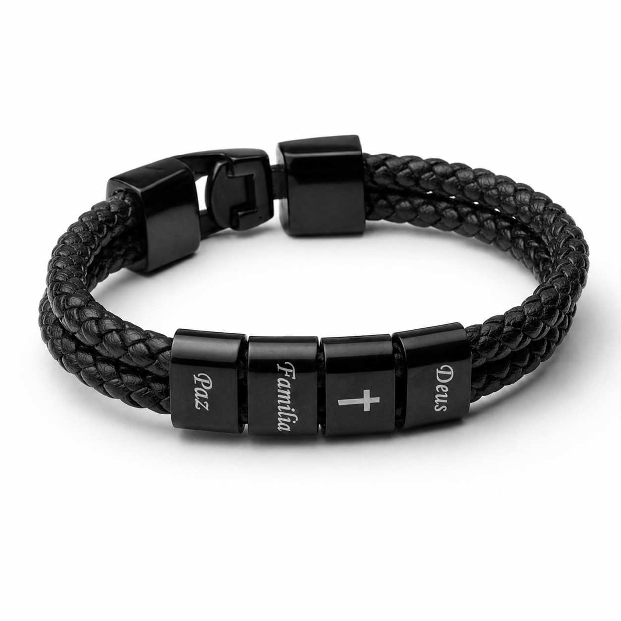 Pulseira Personalizada com Nomes + Caneca Exclusiva Grátis