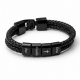 Pulseira Personalizada com Nomes + Caneca Exclusiva Grátis