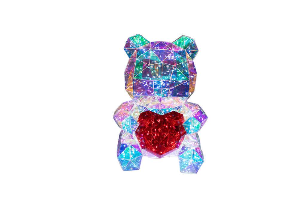 Urso Holográfico com Led