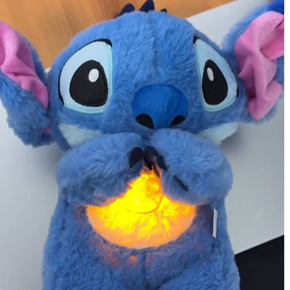 Stitch 3 em 1 Pelúcia que Respira - Perfeito para Presentear [PROMOÇÃO]