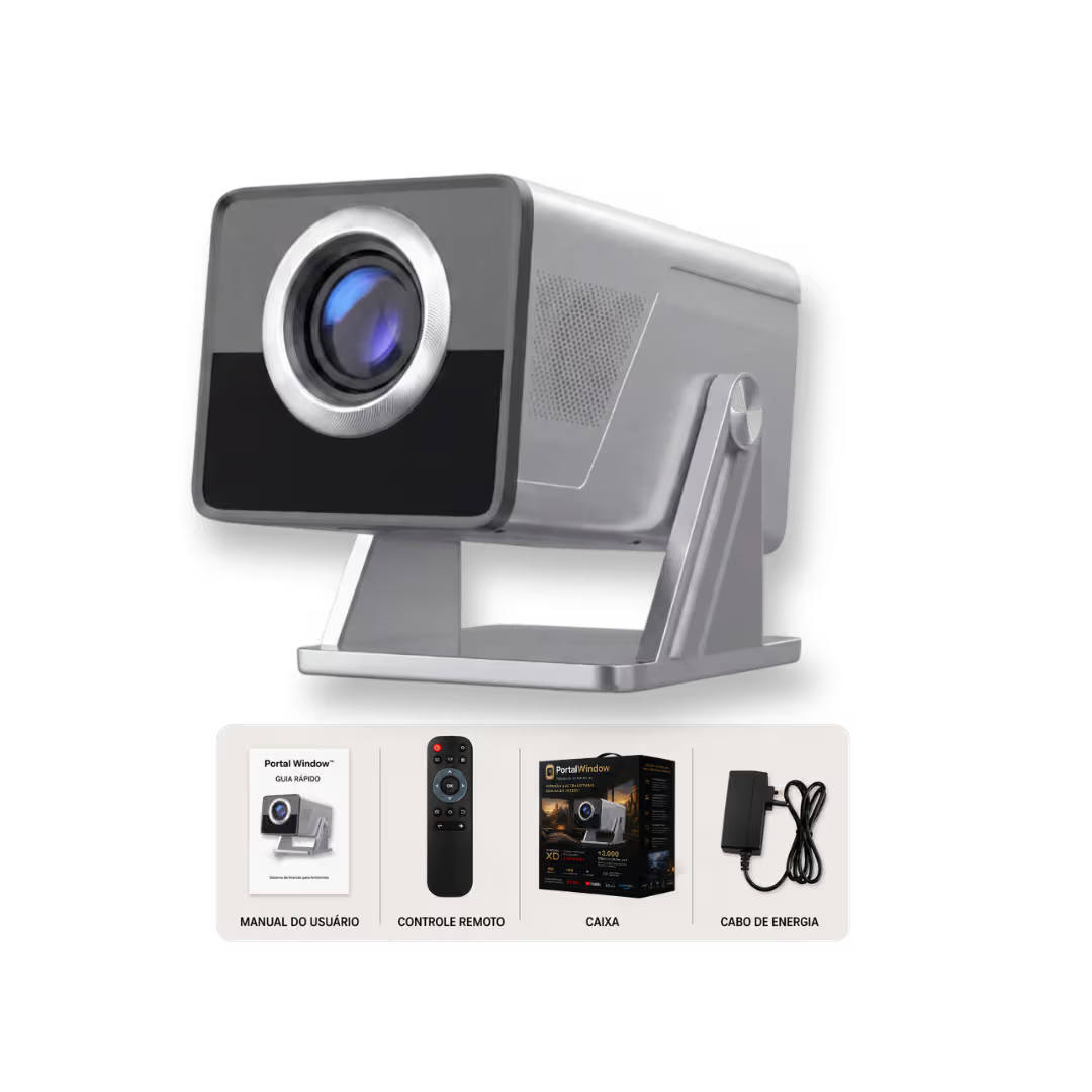 Portal Window™ 2.0 - Projetor Imersivo Portátil