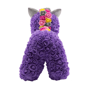 Unicórnio Rosa Roxo