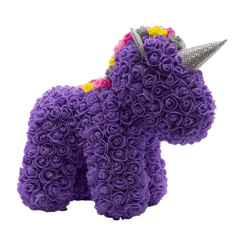 Unicórnio Rosa Roxo