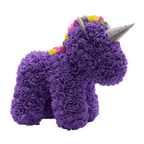 Unicórnio Rosa Roxo