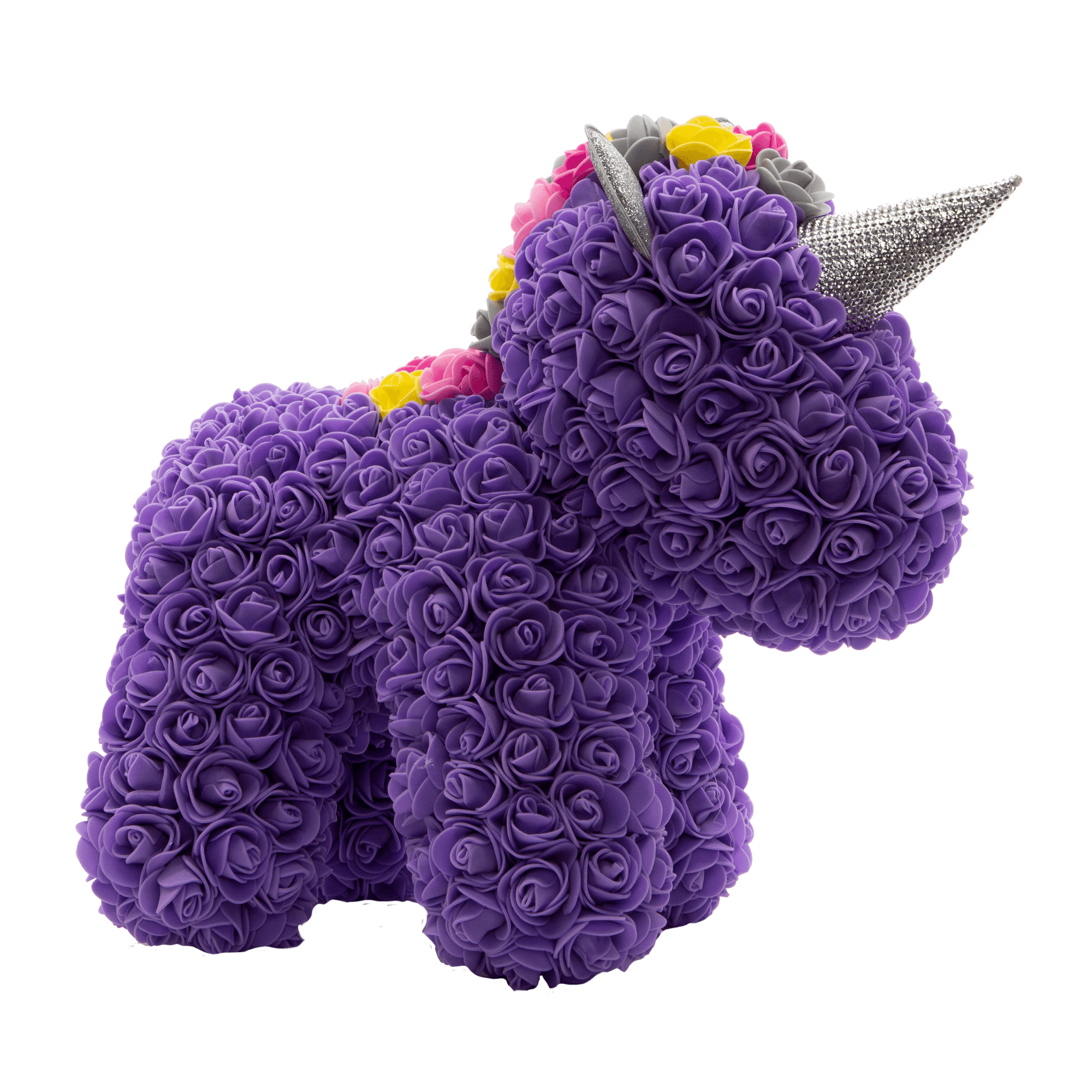 Unicórnio Rosa Roxo