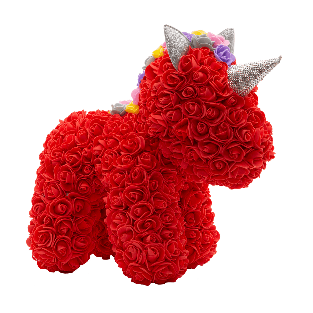 Unicórnio Rosa Vermelho