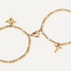 Pulseira Magnética do Amor - Compre 1 Leve 2 + Cartão de BRINDE
