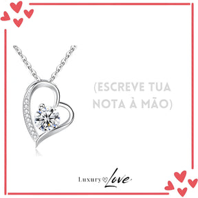 Colar Amor-Eterno™ para a minha Filha (com dedicatória especial)