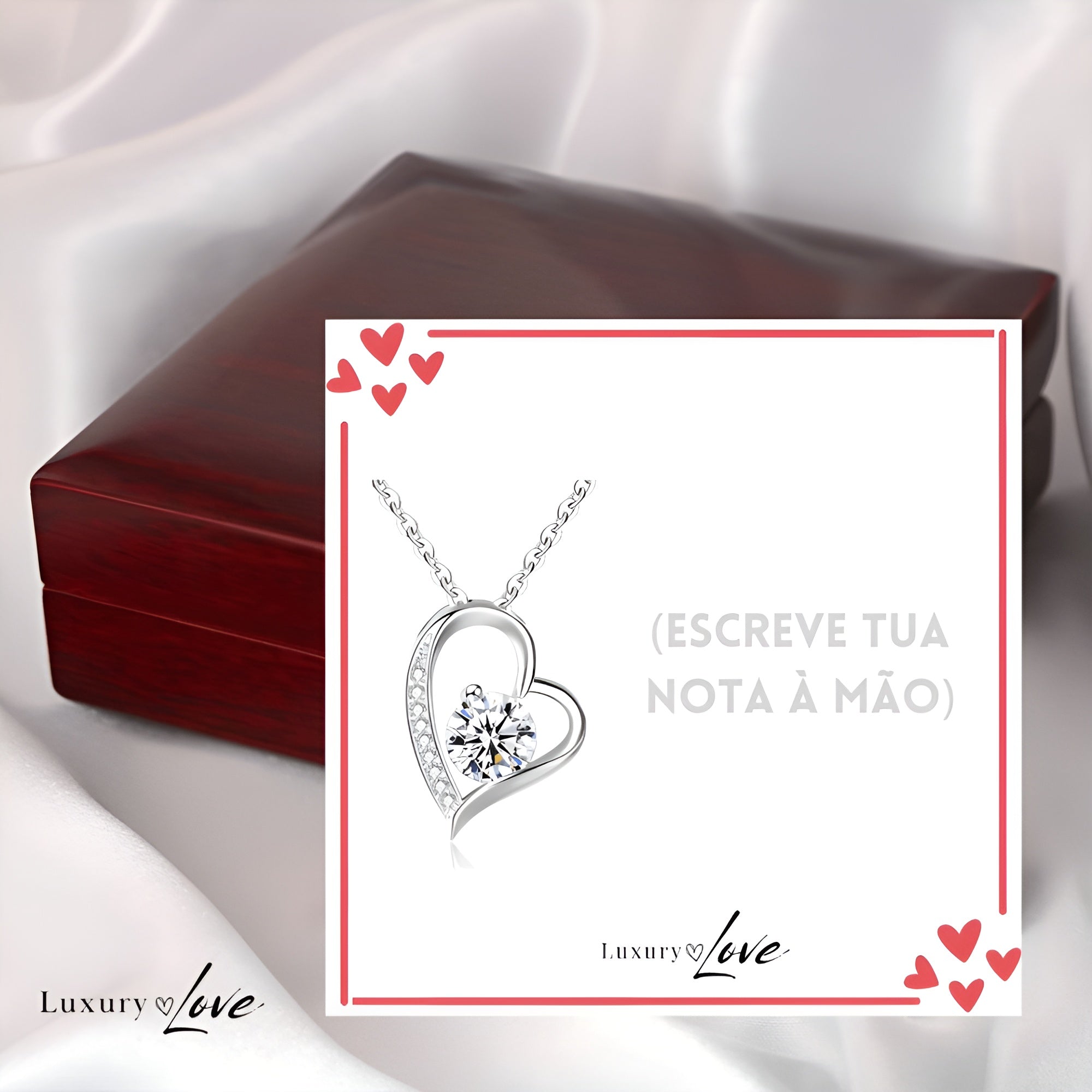 Colar Amor-Eterno™ para a minha Filha (com dedicatória especial)