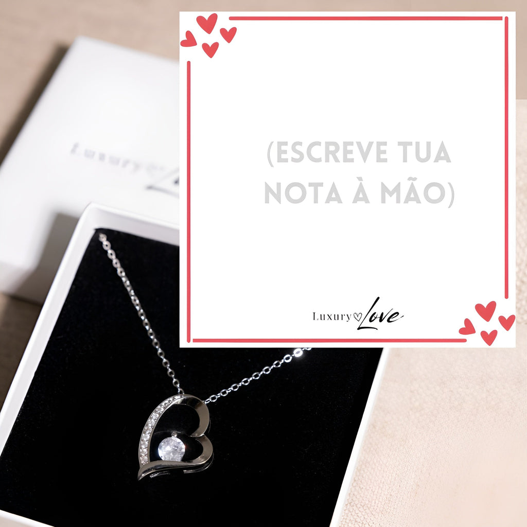 Colar Amor-Eterno™ para a minha Filha (com dedicatória especial)