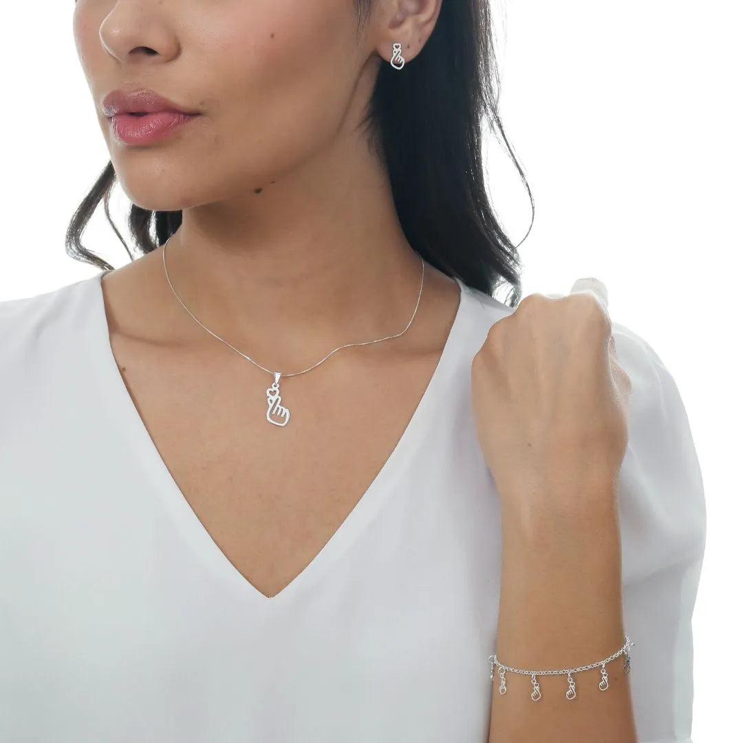 Colar Perfeito Dorama Prata 925 + BRINDE Caixa de Veludo