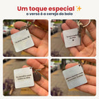 Chaveiro Nosso Momento - Pague 1 e Leve 2
