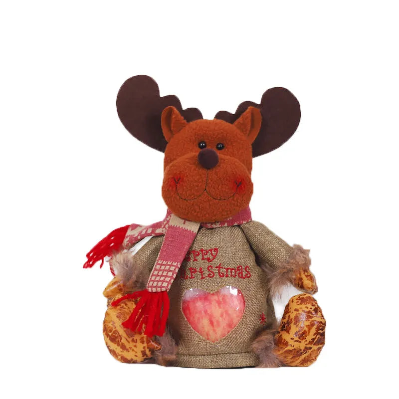 Bolsa Natalina de Presente Artesanal com Ziper + Brinde  [SUPER PROMOÇÃO]
