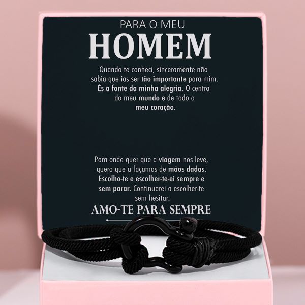 Para o meu homem – Pulseira para homem