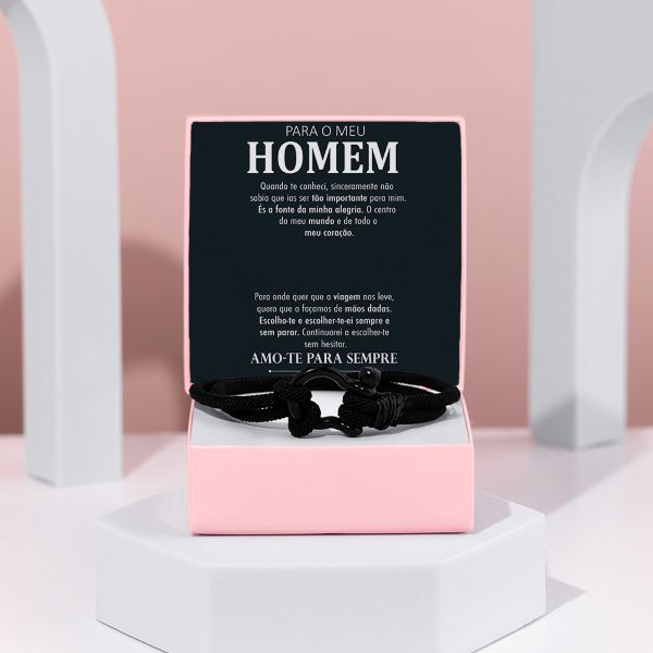 Para o meu homem – Pulseira para homem